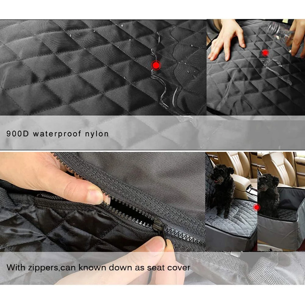 Folding Hammock Wear-Resistant Pet Carriers Bag Basket Waterproof Foldable Travel Pet Dog Car Seat Puppy Carrier Pet Accessories