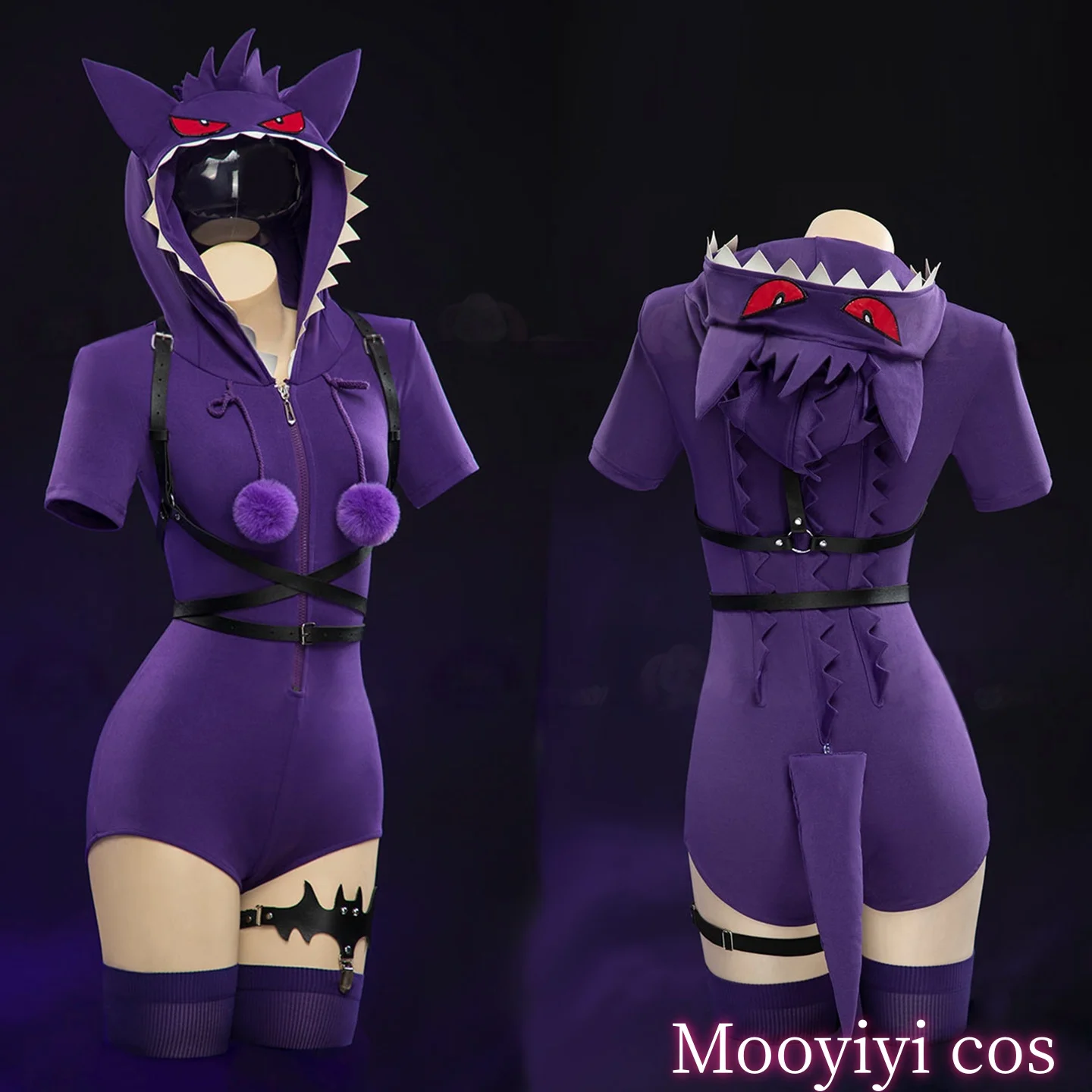 大人用 ゲンガー ポケモン 着ぐるみ コスプレ ハロウィン 仮装 男女OK