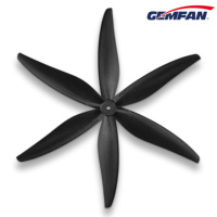 4Pairs(4CW+4CCW) Gemfan Cinelifter 8040 8X4X3 3-Blade Reinforced PC / Glass Fiber Nylon Propeller for X-Class 8inch Cinelifter