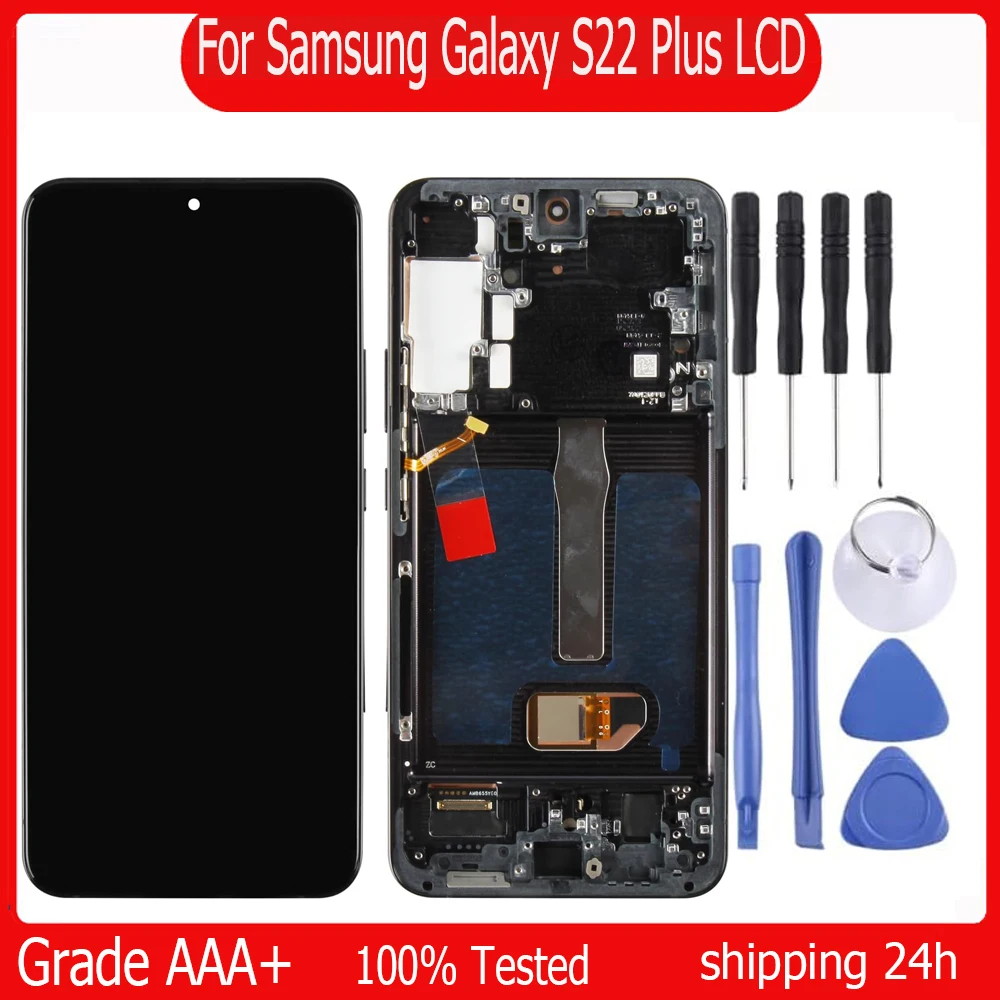 OLED Display For Samsung Galaxy S22 Plus LCD Display Touch Screen Assembly For Samsung S22+ 5G S906B S906U S906W S906N S906E LCD