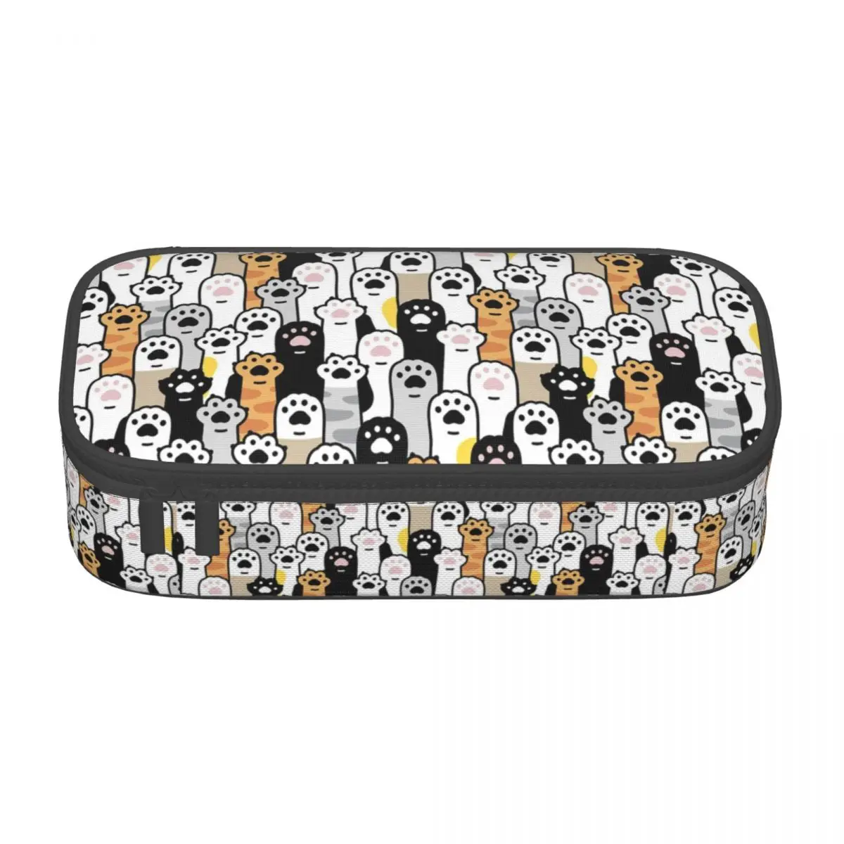 Custom Cute Creative Cat Cute Pencil Cases Boys Gilrs Large Capacity Pencil Box School Accessories