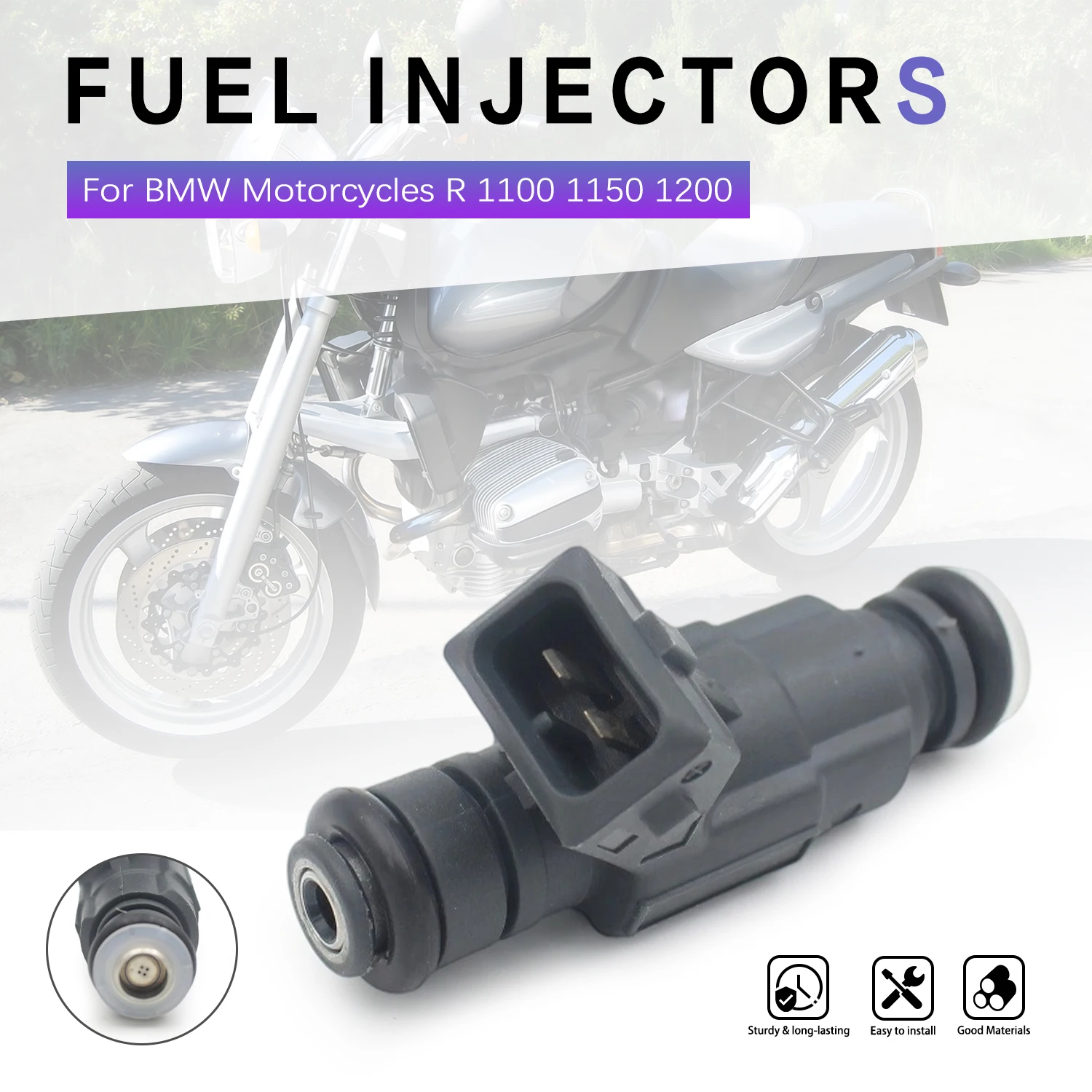 Fuel Injector 0280155788 For BMW R1200 R850R R850RT R1500R R1100 F650 CS R1150 GS RS A6 Motorcycle Engine Nozzle Accessories
