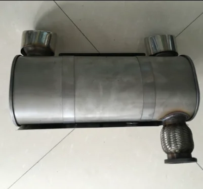 Verbeterde prestaties Golf 7 Automotive uitlaatdempers afgestemd uitlaatsysteem