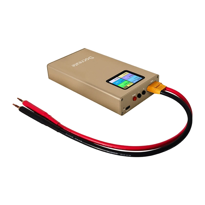 

1.8" LCD Color Display Portable Spot Welder 10000mAh Rechargeable Spot Welder 0.1-0.3mm Nickel Plated Spot Welding Machine