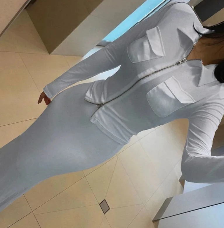 

Women's Outerwear Breathable Comfortable Short Length Slim Fit Sexy Shoulder Pad Long Sleeve T-Shirt