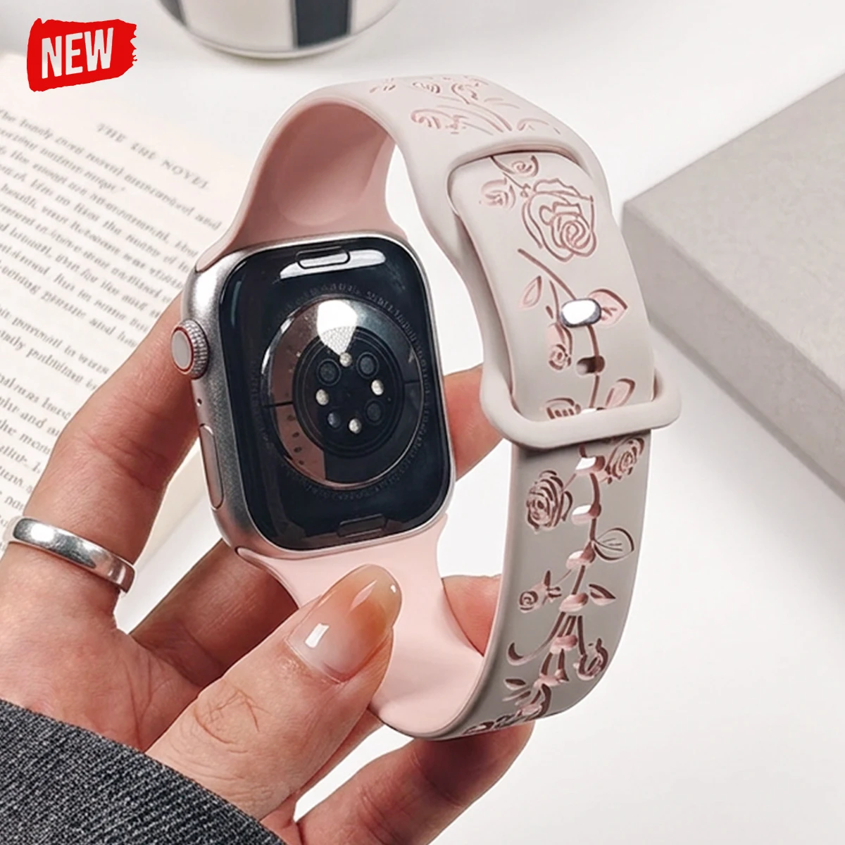Graviertes Armband für Apple Watch Band 11 10 42mm 46mm Ultra 3 2 49mm Correa Armband für iWatch 9 8 7 6 5 4 SE 41MM 44MM 45MM 40MM