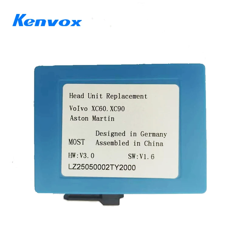 Car Stereo Radio Optical Fiber Decoder Most Box For Volvo XC60 XC90 AUX Audio Fiber Optic Box