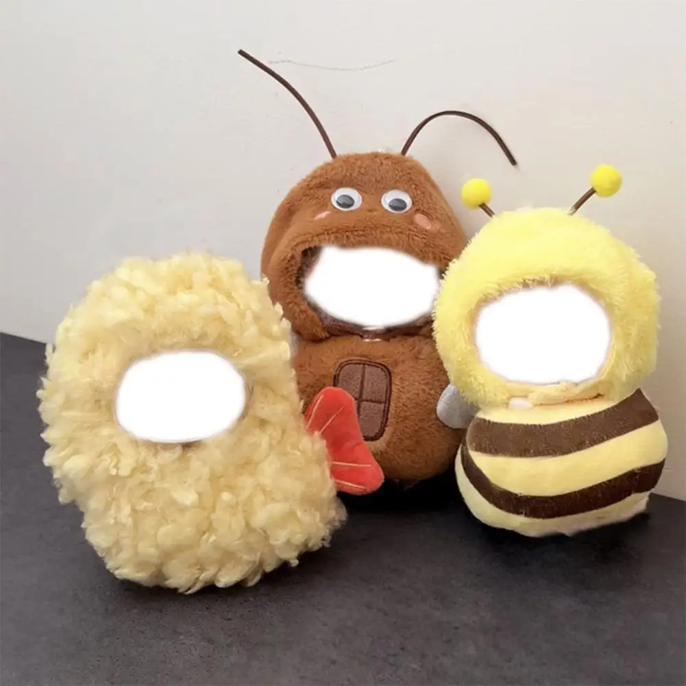 

15-17cm Doll's Clothes For Labubu Tempura Cockroach Bee Cute Plush Clothes Casual Suit Cartoon Clothing Accessories For Gift
