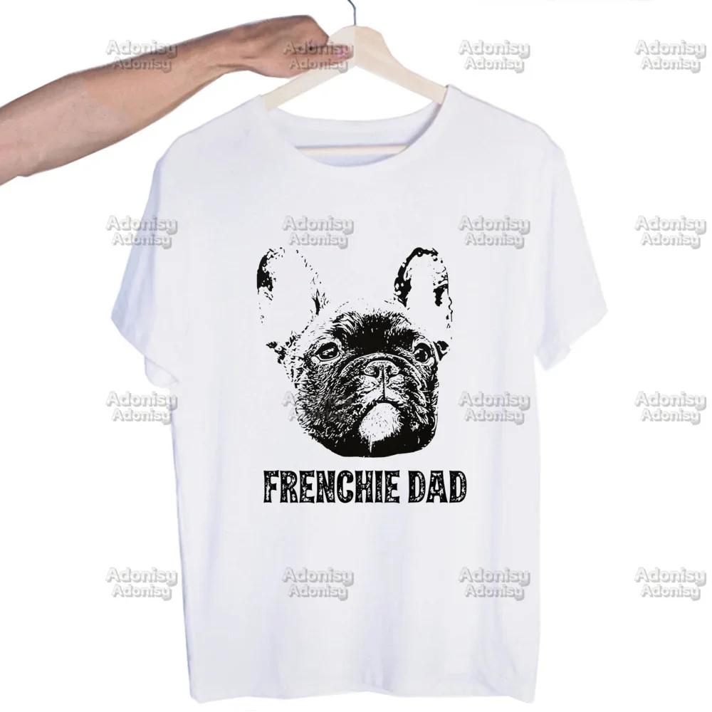 Frenchie Anatomy of French Bulldog Kawaii Animal Men Women Tee Tops Crew Neck Fitted Soft Anime Manga Clothes T-shirt Mens