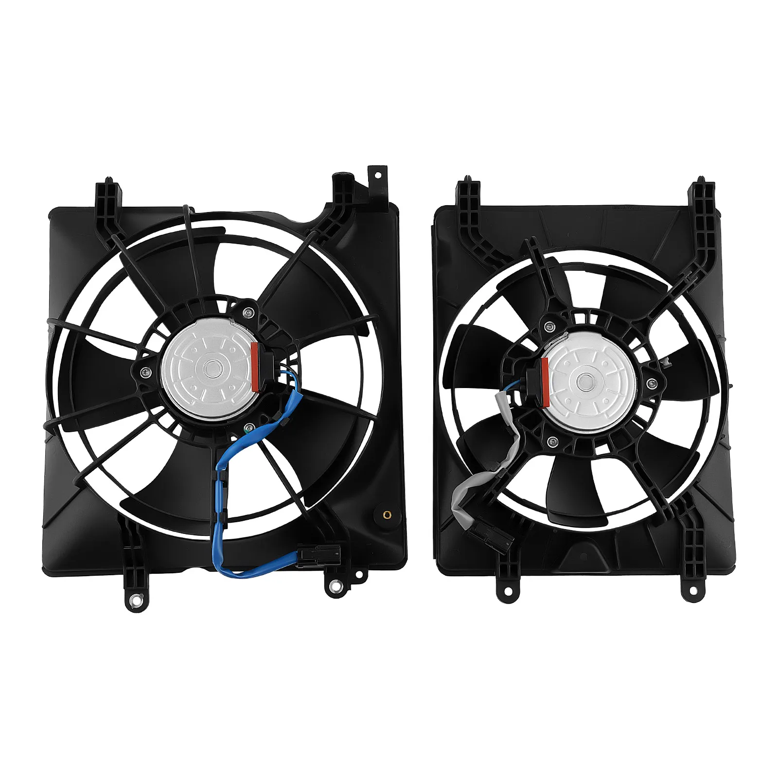 

Pair AC Condenser Radiator Cooling Fan For Honda Civic 2012-2015 Acura 2013-2017
