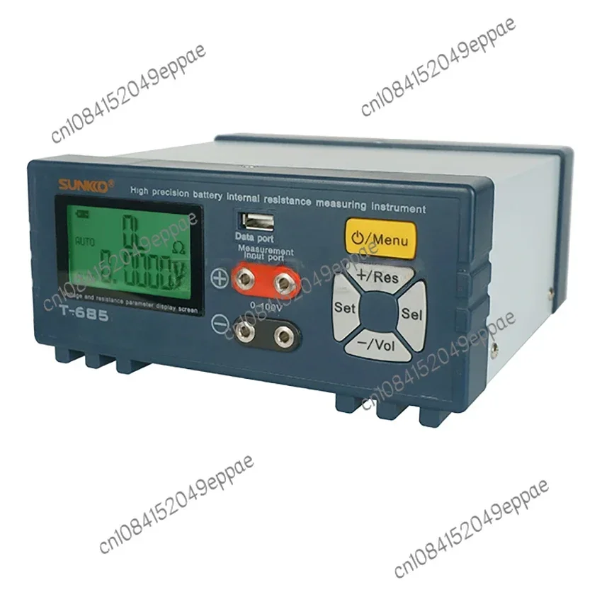 SUNKKO T685 High-Precision Internal Resistance Tester for 18650 Lithium Battery Voltage Internal Resistance Tester Detector