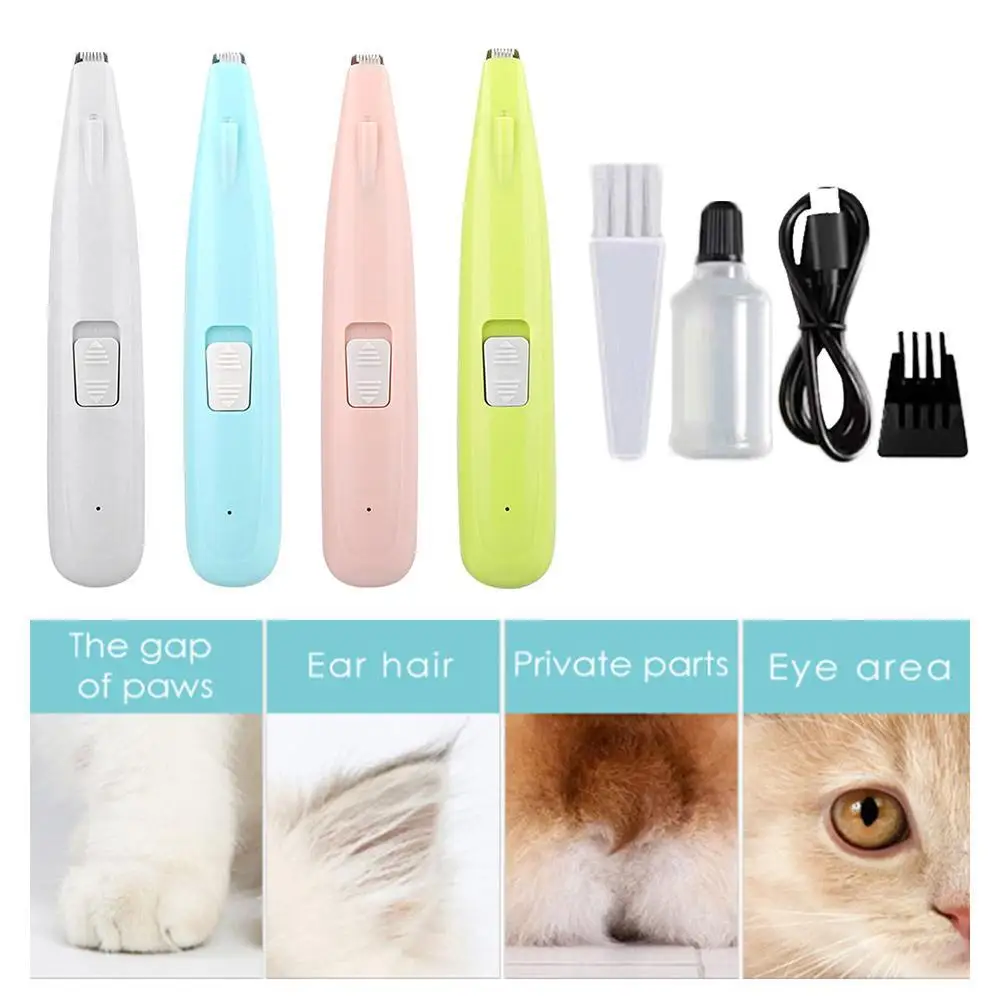 Cat foot shaver special dog hair shaver fader pet electric pushing scissors electric mute cat claw pedicure artifact