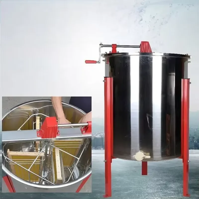 2 4 8 12 24 Frame Electric Honey Extractor Machine Automatic Honey Bee Extractor Stainless Steel Equipment