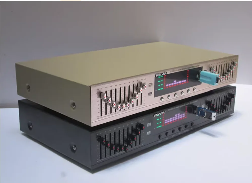 New Bluetooth EQ-898 Arrive HIFI Digital HD Stereo Preamplifier Equalizer Home Stage Equalizer Dual 10 BAND