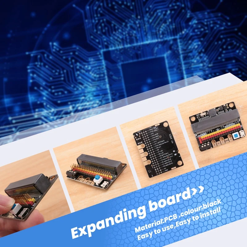 For Microbit Expansion Board IO BIT V2.0 Micro:Bit Horizontal Adapter Plate