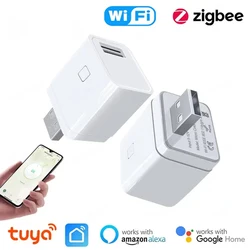 Tuya Smart WiFi/Zigbee Micro 1 2 3 USB Adaptor Switch 5V Mini USB Power Smart Life Control Via Alexa Google Yandex alice