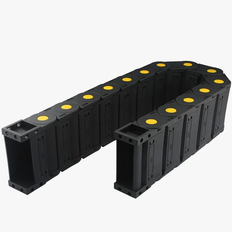 Imagem -06 - Ponte e Corrente de Arrasto de Cabo Fechado Towline tipo Aberto para Fresadora Cnc Proteção de Arame 35x75 1000 mm 35 Series