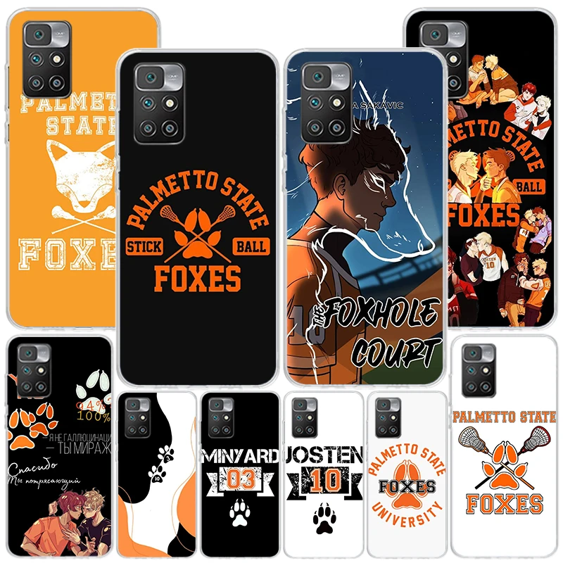 Andreil All For The Game Palmetto State Foxes Phone Case For Xiaomi Redmi 12 12C 10 9 9A 9C 9T 10C 10A 8A 8 7A 7 6A 6 Pro S2 K20