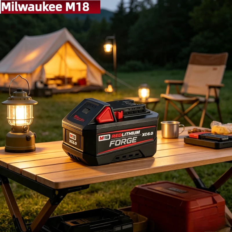 

100%Milwaukee M18 FORGE 8.0Ah Battery and Tool Kit: One-stop Solution to High-strength Construction Requirements.