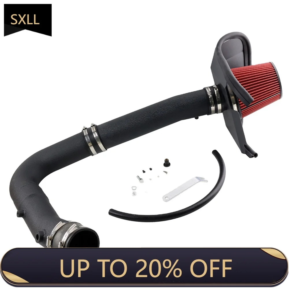 

SXLL 2011-20 Charger 300 3.6l V6 Cold Air Intake Heat Hood Kit Performance Parts