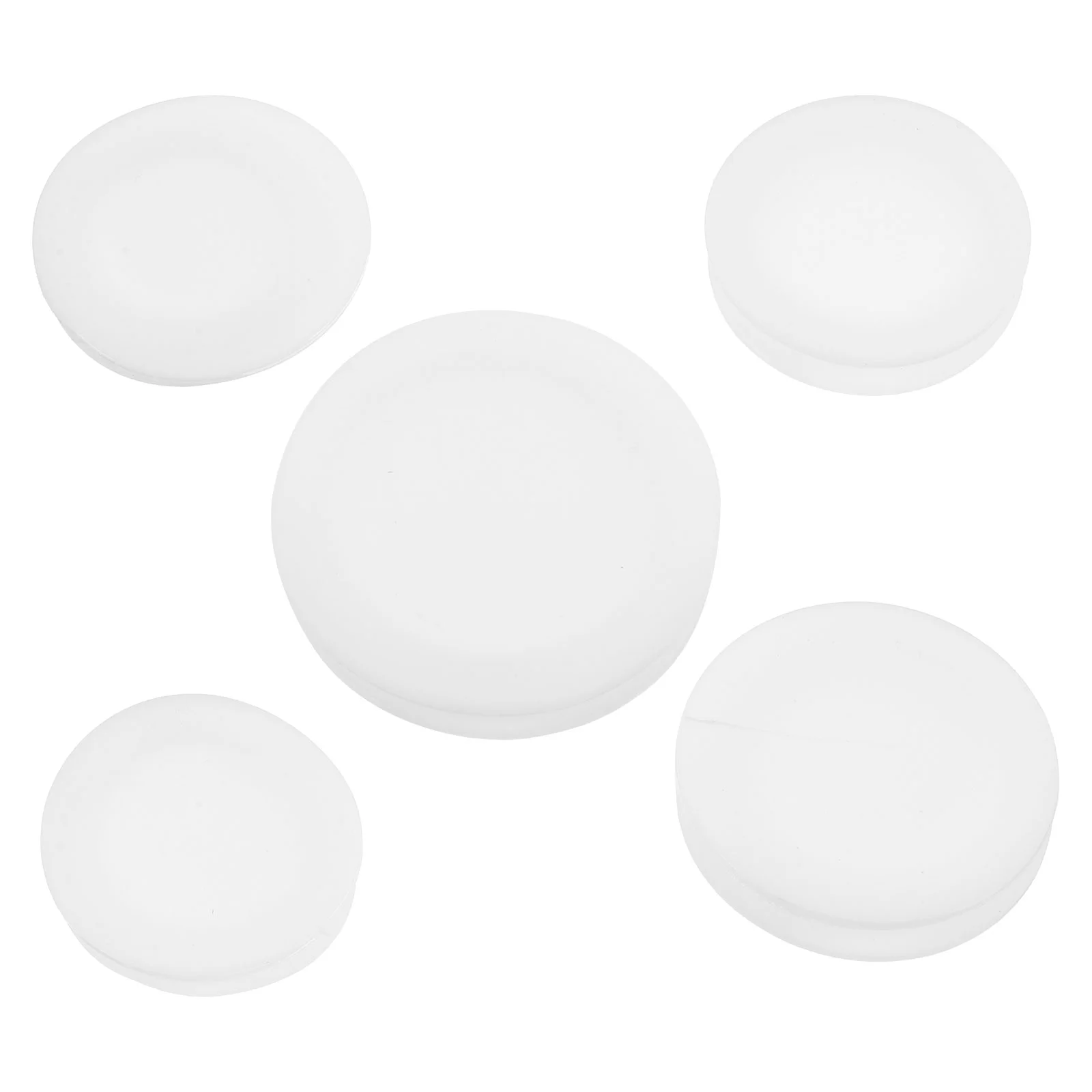 

5 Pcs Replacement Stopper Round Rubber Piggy Bank Plugs or Stoppers Double Layer Jar Insert