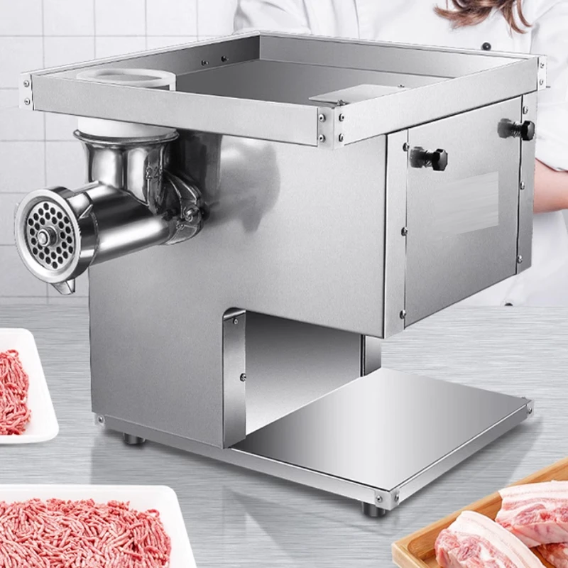 قطاعة اللحوم مفرمة اللحم الكل في واحد، قطاعة اللحوم التجارية متعددة الوظائف، معدات المطبخ والتقطيع والتكعيب #2