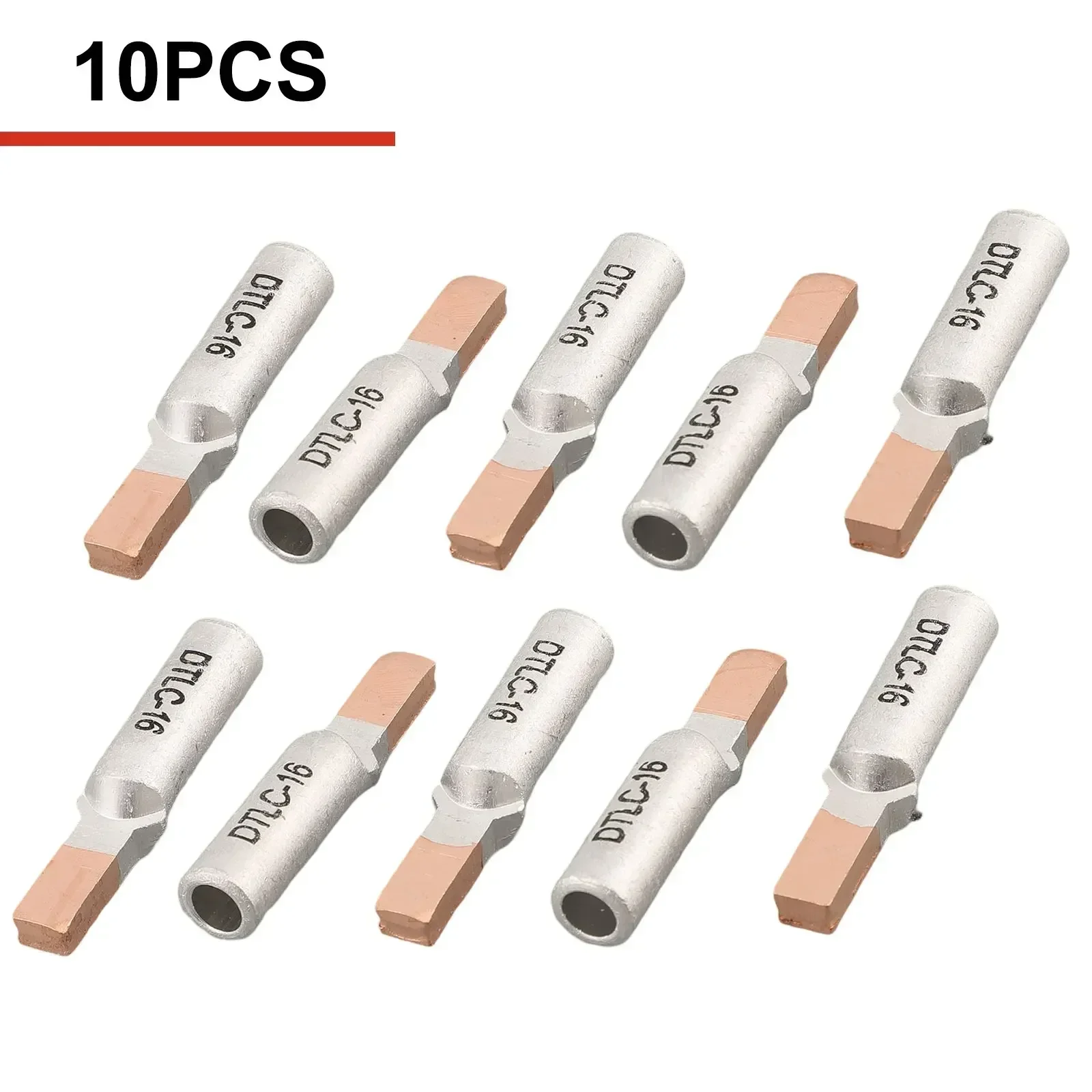 

DTLC Wire Terminal Cable Lugs Wiring Connector For Circuit Breaker 10-25mm Bare Wiring Connectors For Ensure Wire Terminal
