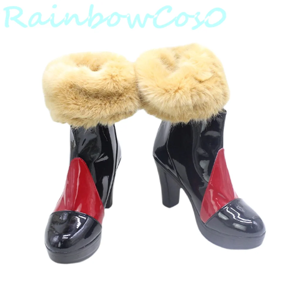 Action Taimanin Mizuki Yukikaze Cosplay Shoes Boots Game Anime Halloween Christmas RainbowCos0 W2931