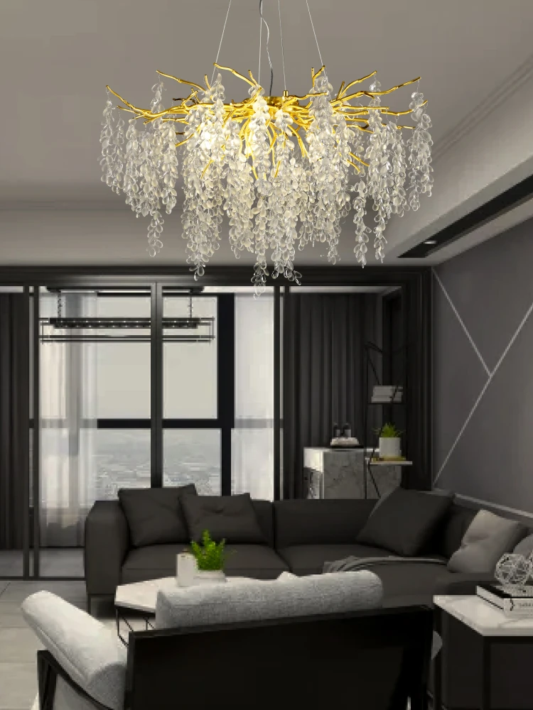 

Hanging Light Fittings Grape Style Crystal Chandelier Pendant Light Fixture Hanging Chandelier Pendant Lamp Chandelier