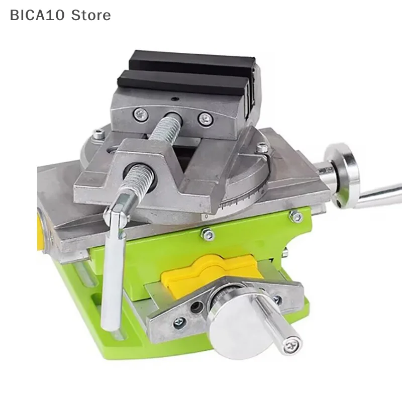 Фрезерные сверлильные тиски 2 в 1, поворотное основание, составной верстак, крестовый верстак, прецизионные сверхмощные крестовые тиски для сверлильного станка