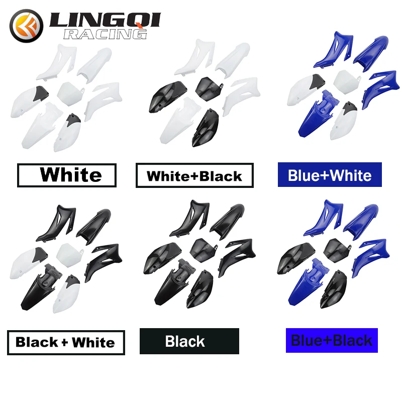 TTR110 Plastic Fairing Body Kit for  TTR110 TTR 110 2008 2009 2010 2011 2012 2013 2014 2015 & 110-200CC Dirt Bike