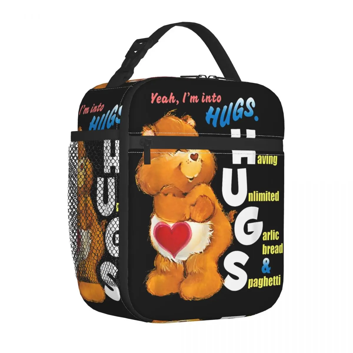 

Care Bears Into Hugs Insulated Lunch Bags Large Meal Container Thermal Bag Lunch Box Tote Office Outdoor Food Storage Bags