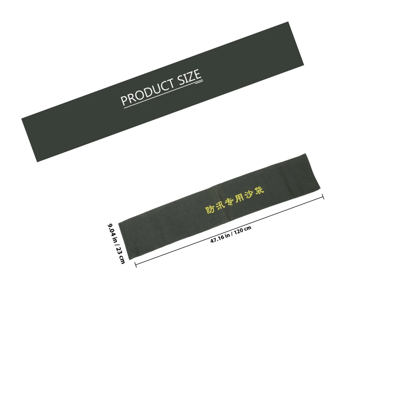 Bolsas de arena protectoras contra inundaciones con cordón, Material de lona resistente para puertas de ventanas del hogar, puerta de jardín, entrada de garaje, huracanes