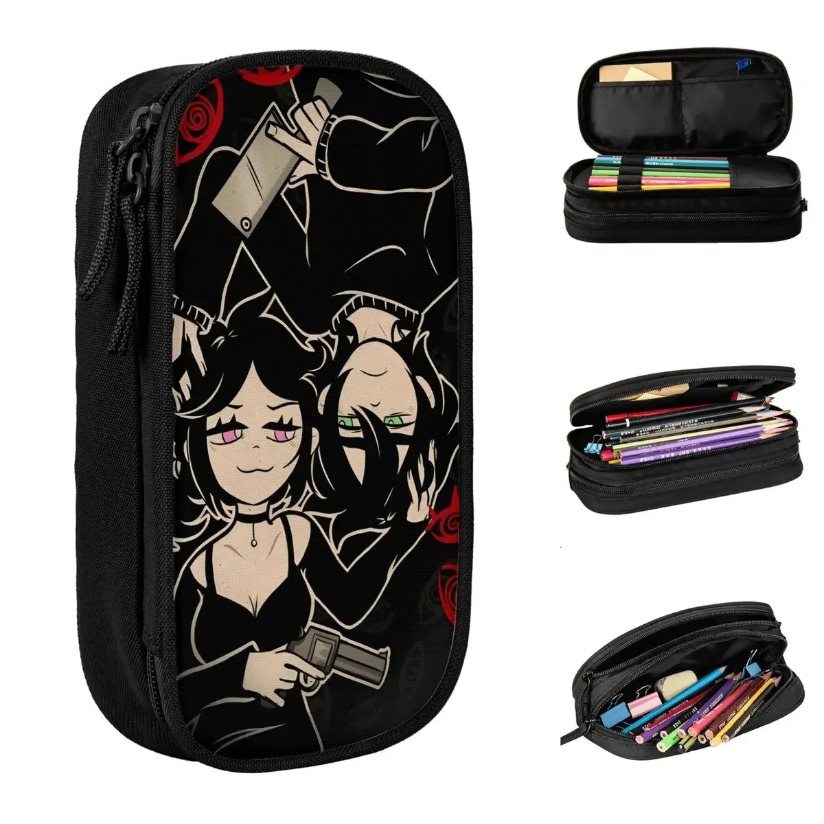 The Coffin Of Andy And Leyley Pencil Cases Andrew Ashley Pencilcases Pen Holder for Student Bag Students School Gifts Stationery
