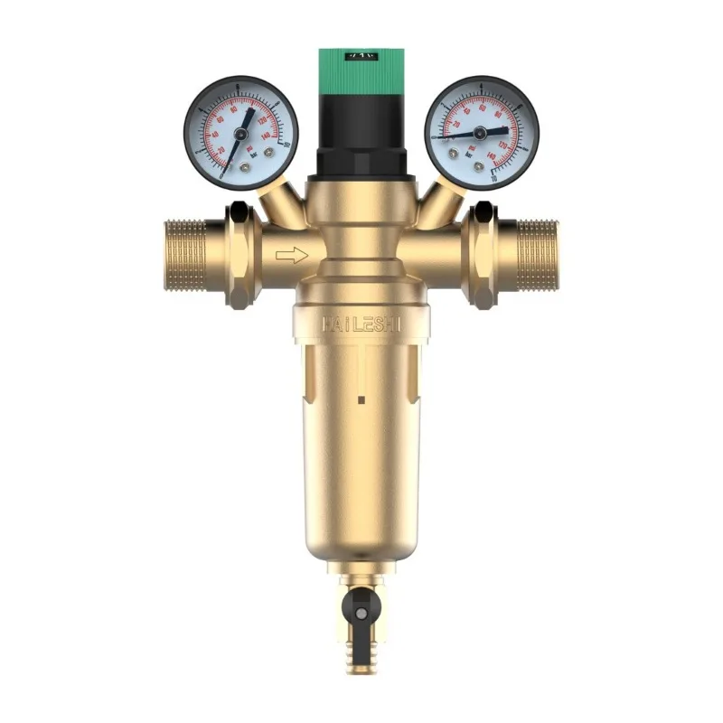 

Commercial Pre Water Filter Full Copper High Flow Pressure Stabilizing Anti Scale For Whole House Water Purification System