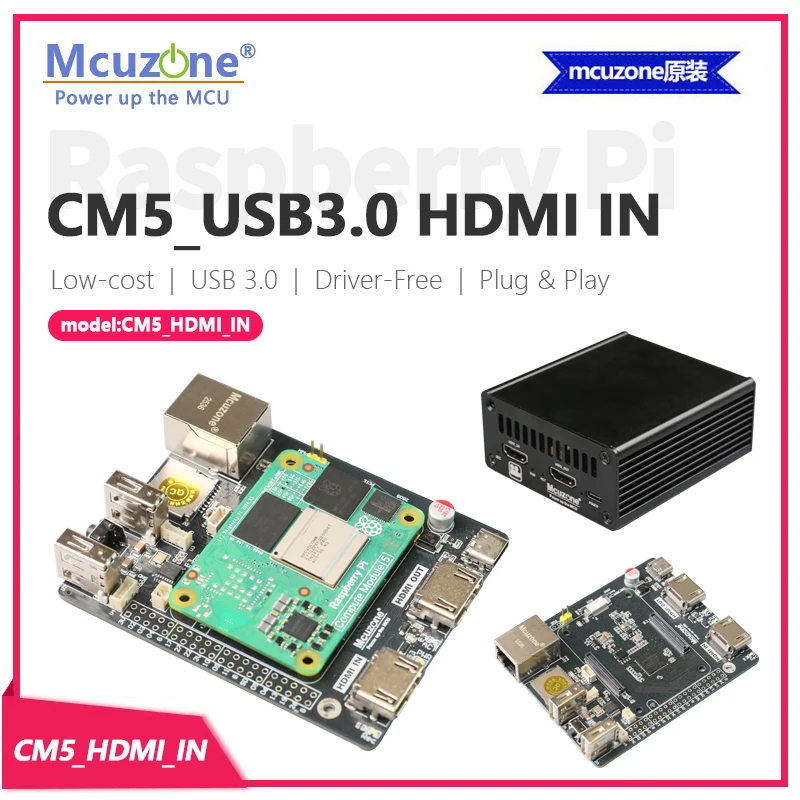 

Raspberry Pi CM5_USB3.0 HDMI IN HDMI high-definition video capture card,HDMI IN,HDMI OUT 4G LTE