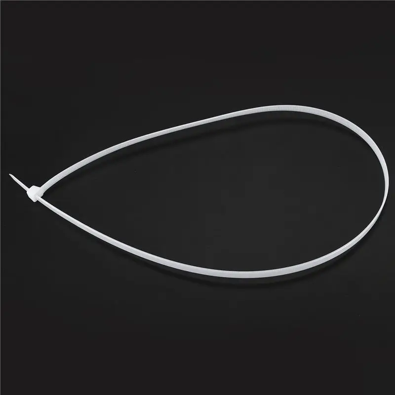 A69E40X Extra Long 76Cm Cable Ties White Zip Wraps