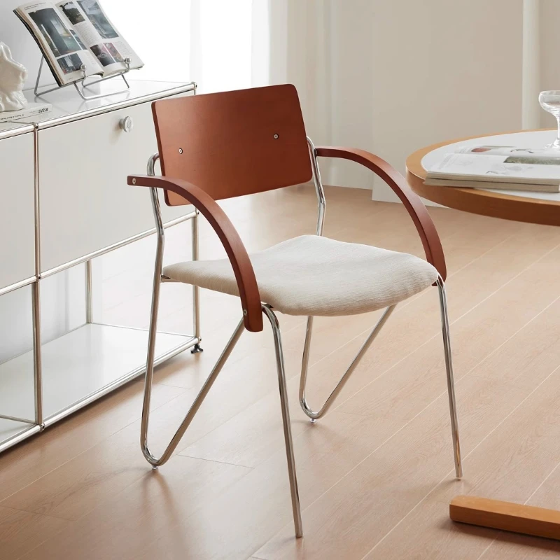 

Dining chair household small apartment dining table chair back negotiation