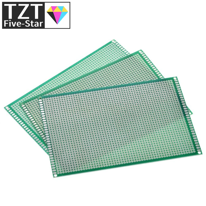 TZT 1/3 قطعة 10x15 سنتيمتر 100x150 ملليمتر جانب واحد النموذج مجلس العالمي لوحة دوائر كهربائية Protoboard