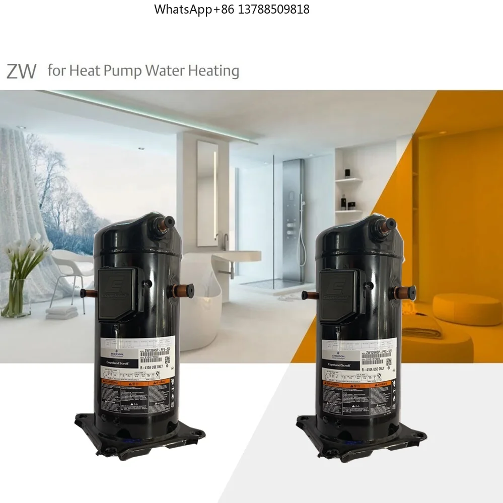 

ZW Promotional Heat Pump for Copeland ZW42KWP-TFD-52E ZW54KWP-TFD-52E ZW42 ZW54 Scroll Water Heating Refrigeration Compressor