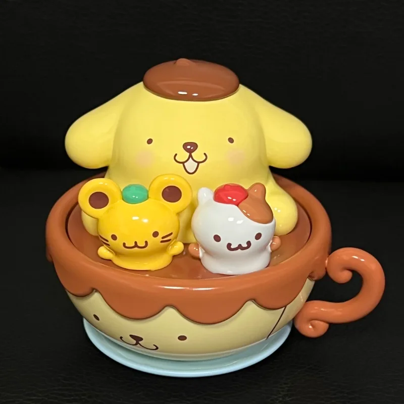 

​Genuine Toptoy Sanrio Pompompurin Amusement Park Series Blind Box Cute Desktop Decor Anime Figure Kawaii Collectible Gift​