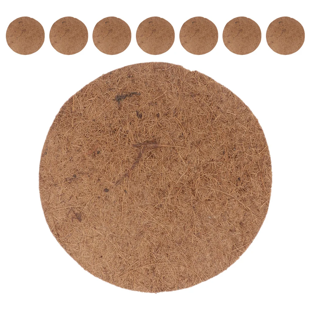 

8 Pcs Bird Breeding Nest Pad Eggs Mat Chicken Mats Nesting Bowl Liner Material Fiber