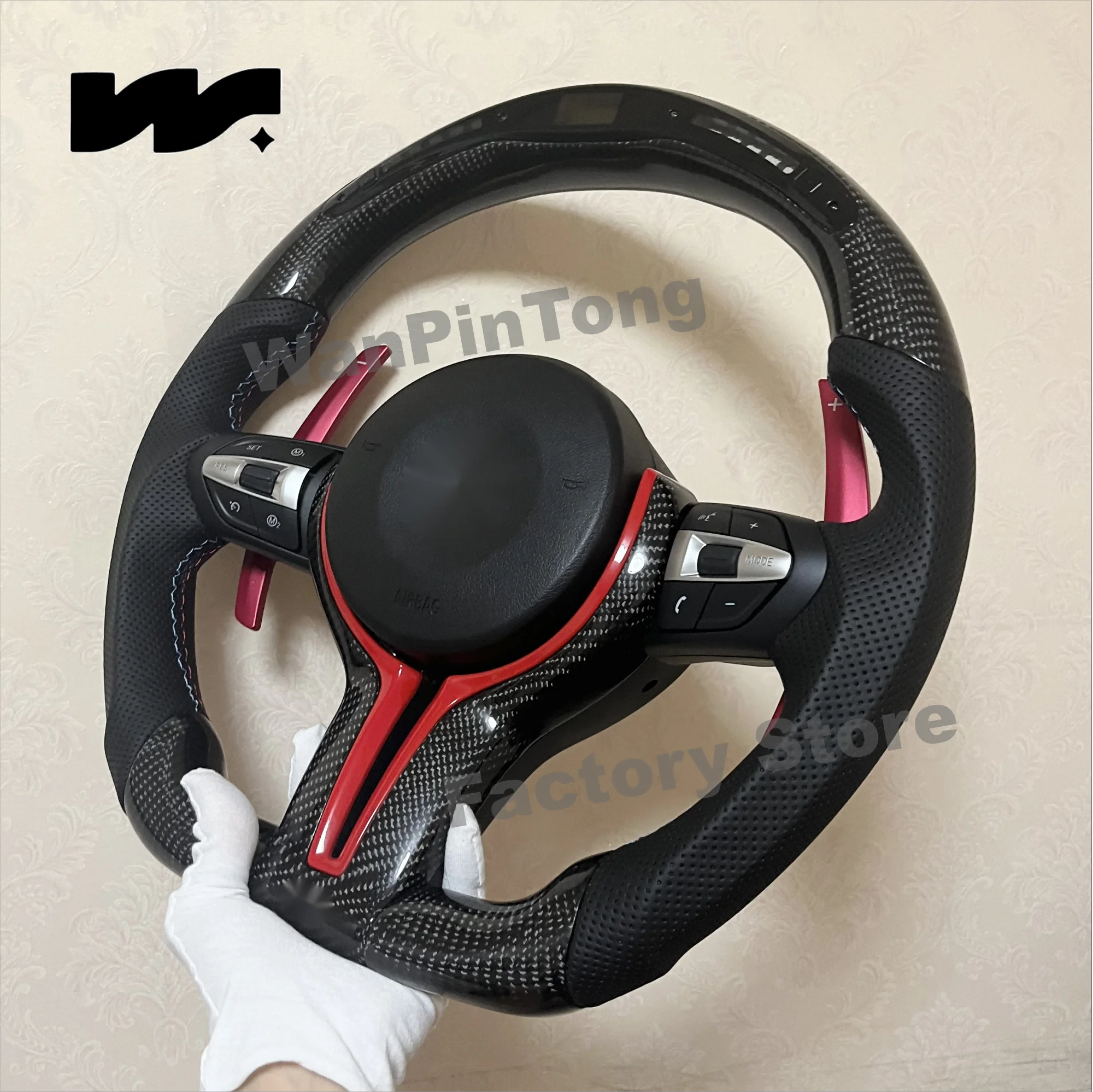 Steering Wheel Leather M Performance Factory Direct Sale For BMW F10 F30 F32 F20 F07 F01 F02 F22 F87 F12 F06 F35 F80 F36 F18 F15