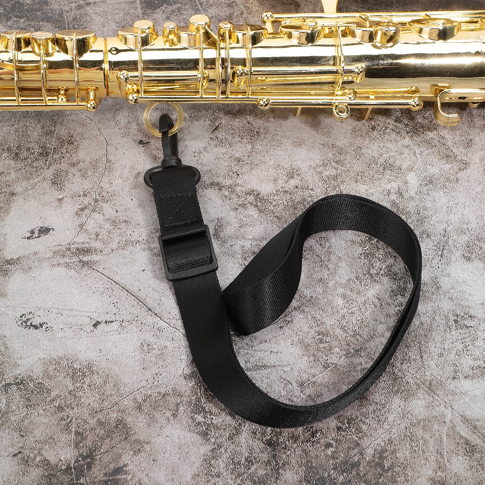 

Saxophone Neck Strap Adjustable High Comfort Sax Neck Strap for Alto Tenor Clarinet Harness Sax Lanyard Saxophone Belt Rope