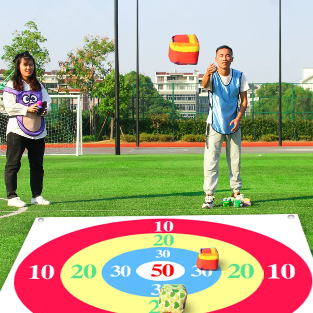 

Throwing The Game Target Disk Children Toys Outdoor Kids Toss Garden Sandbag Printing Cloth Activities