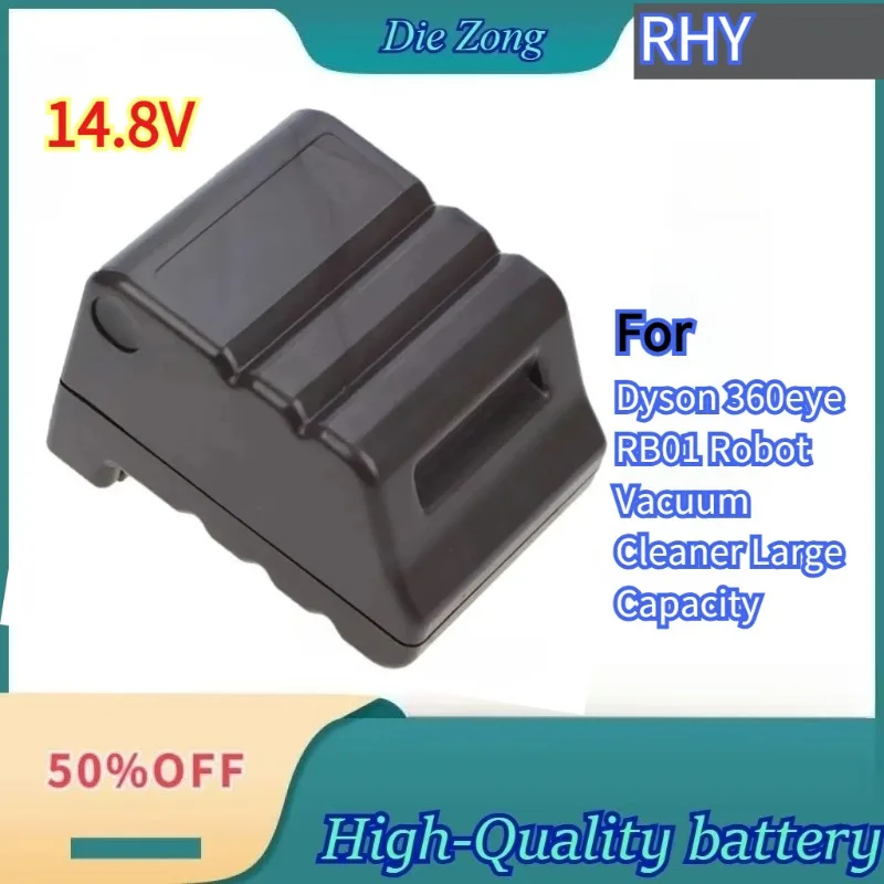 

New For Dyson 360eye RB01 Robot Vacuum Cleaner Large Capacity Rechargeable Batteries 14.8V Replaceable Lithium Battery