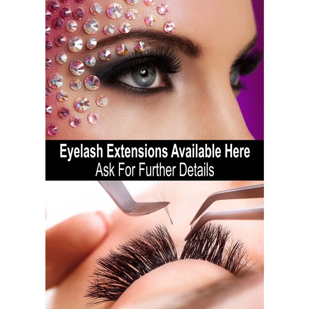 Eyelash Lash Extensions Available Here Beauty Salon Cuadros HD Decorative Posters Wall Art Pictures Canvas Paintings Home Decor
