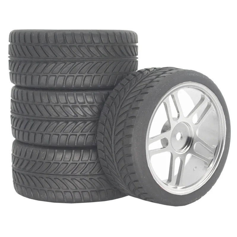 Metal Height Increasing Wheel Tire Assembly CNC Machined Parts for 1/14 MJX HYPER GO 14301 14302 14303 RC Rally Car