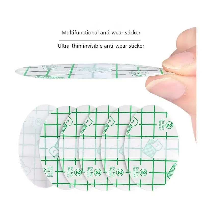 20Pcs Heel Protector Pain Relieve Shoe Insole Sticker Waterproof Invisible Heel Patch Anti Blister Friction Foot Care Pads Tool