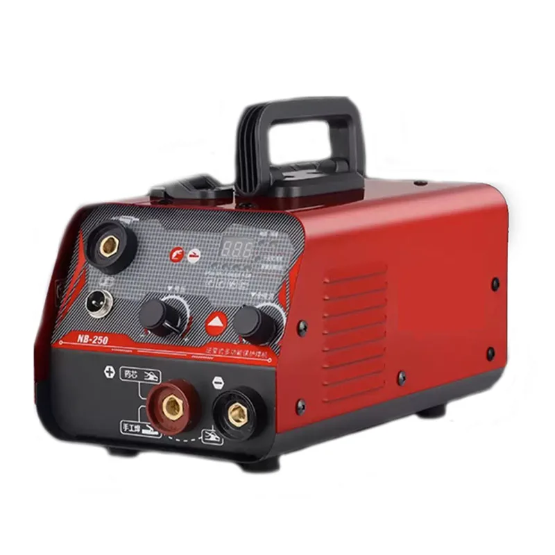 Household 220V Gasless Secondary Welding All-In-One Machine Carbon Dioxide Protected Small Stainless Steel Plate Welding Machine